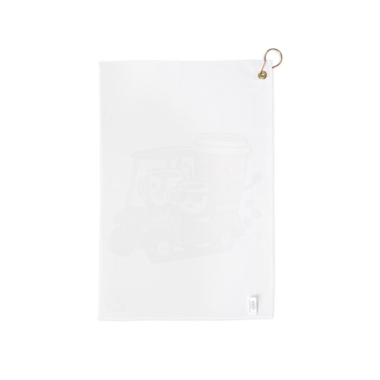 Coffee and Golf Cart Golf Towel