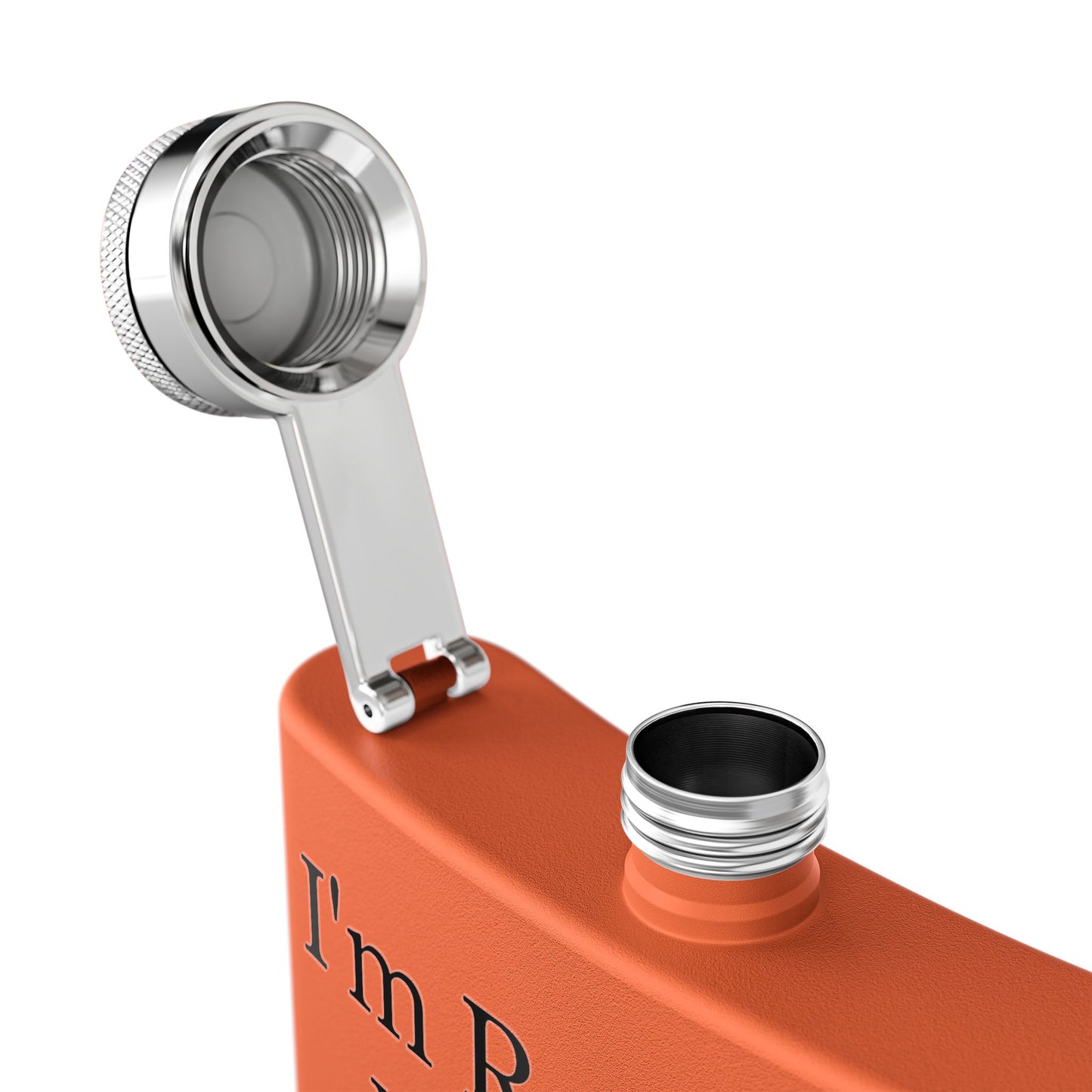 Ready to Par Tee Sleek Stainless Steel Flask