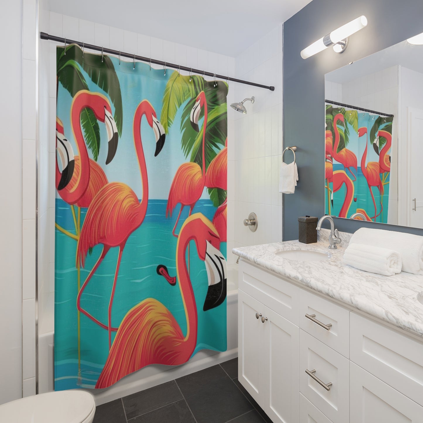 flamingo Shower Curtains