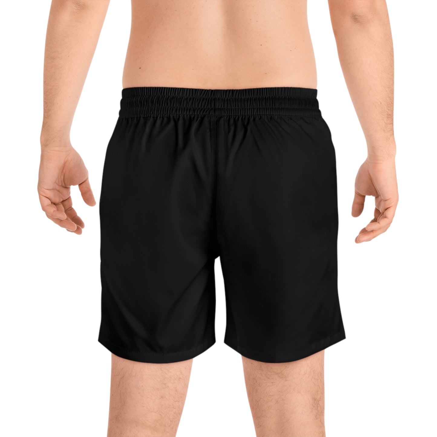black I just can't Men's Mid-Length Swim Shorts