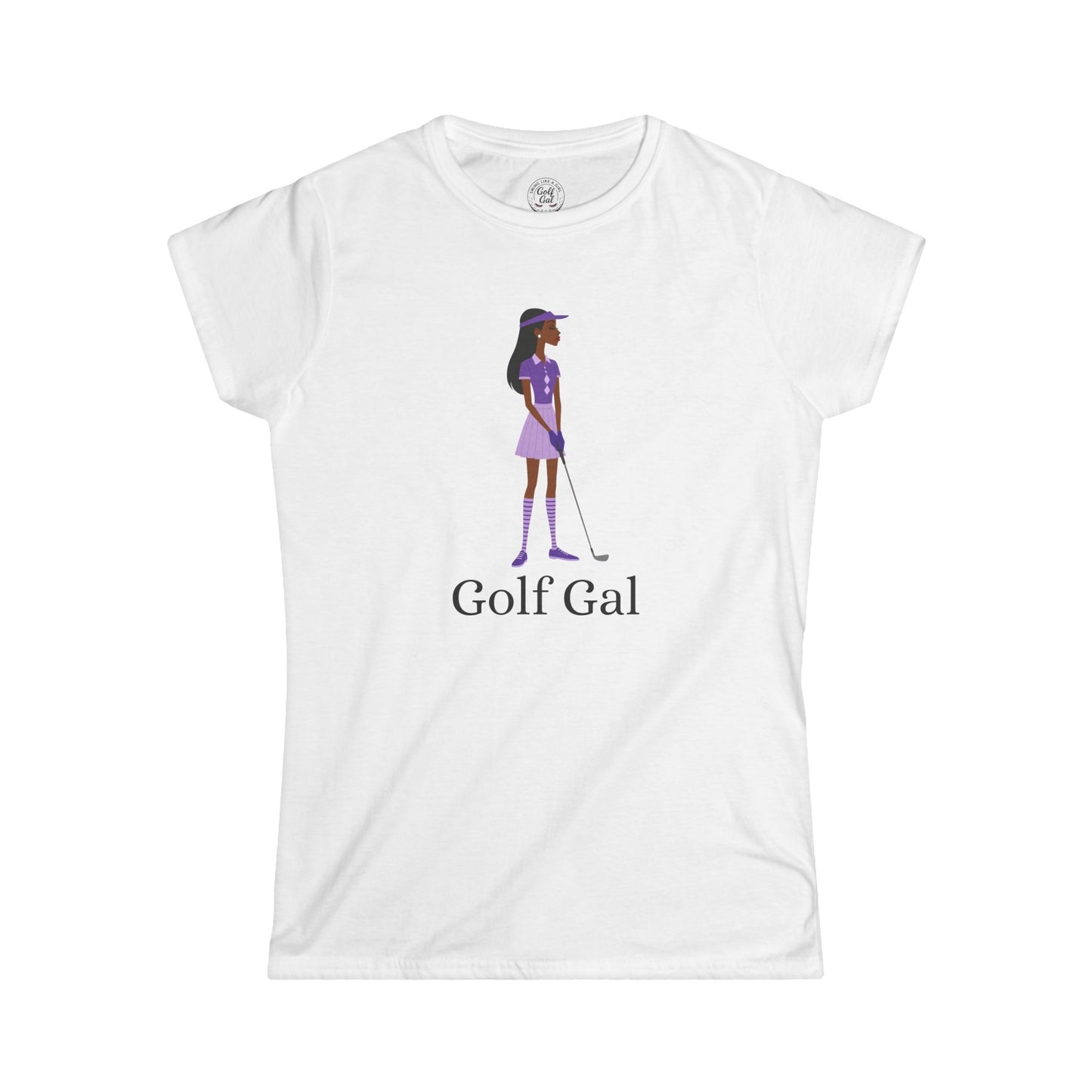 Golf Gal Women's Softstyle Tee Violet