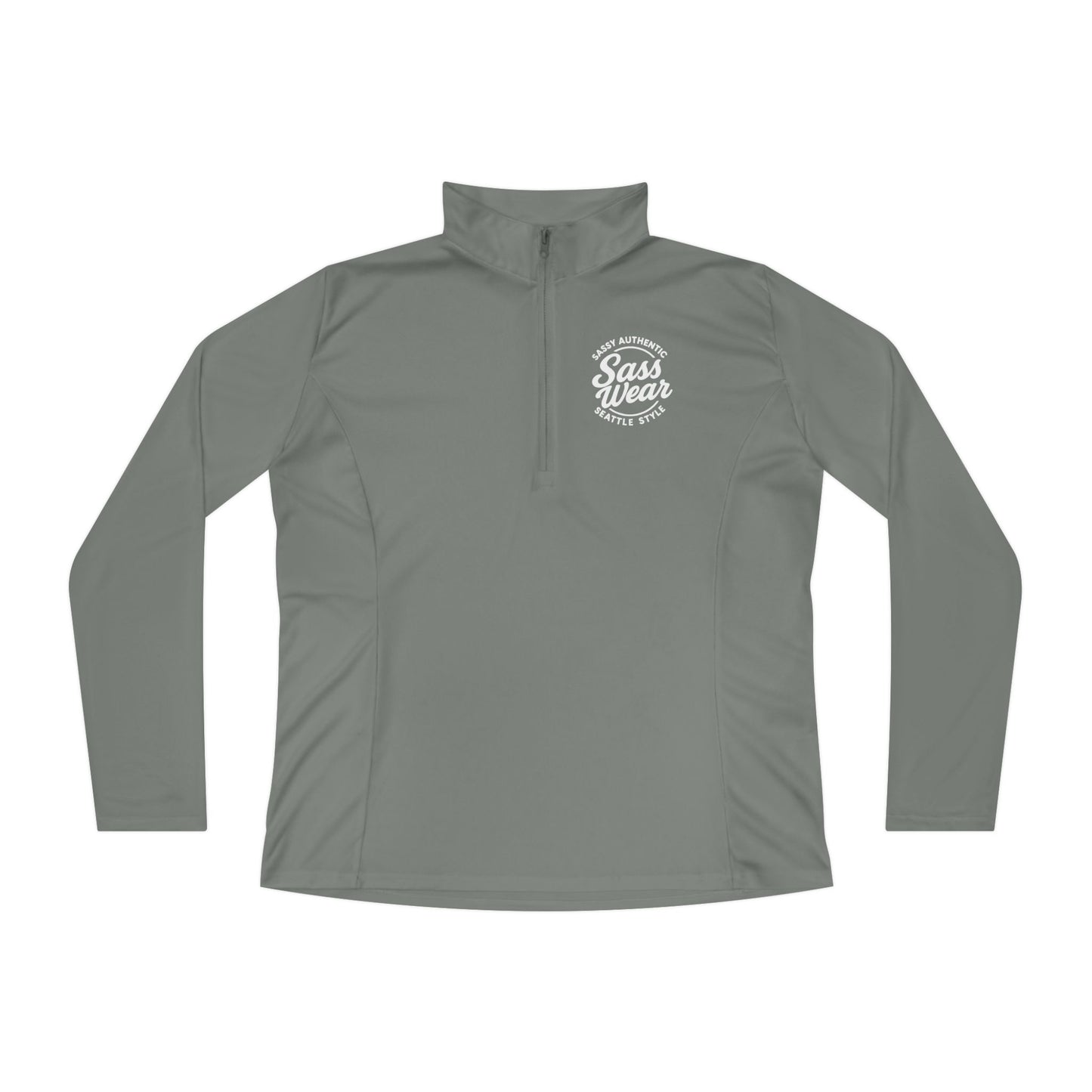 Sass Wear Ladies Quarter-Zip Pullover