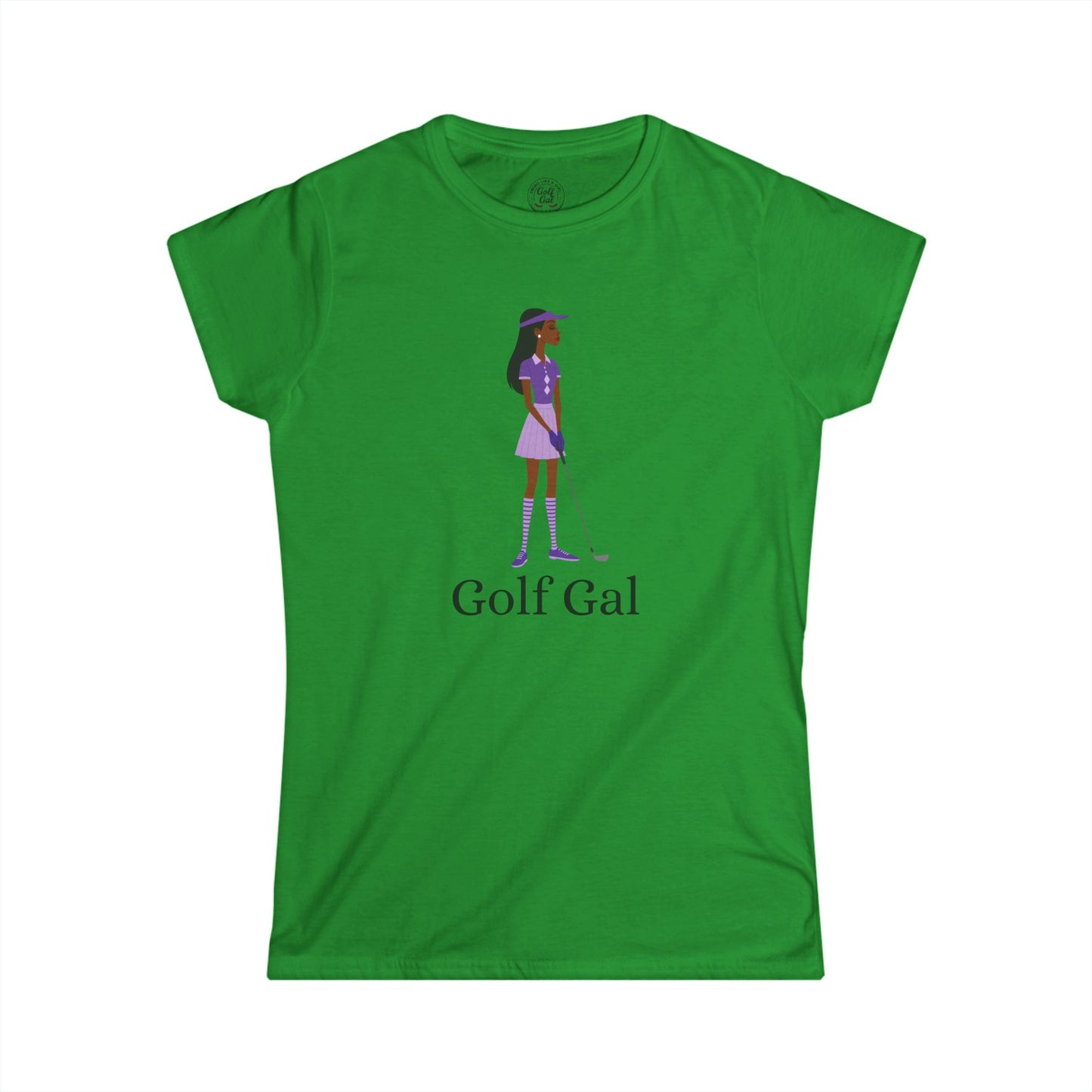 Golf Gal Women's Softstyle Tee Violet