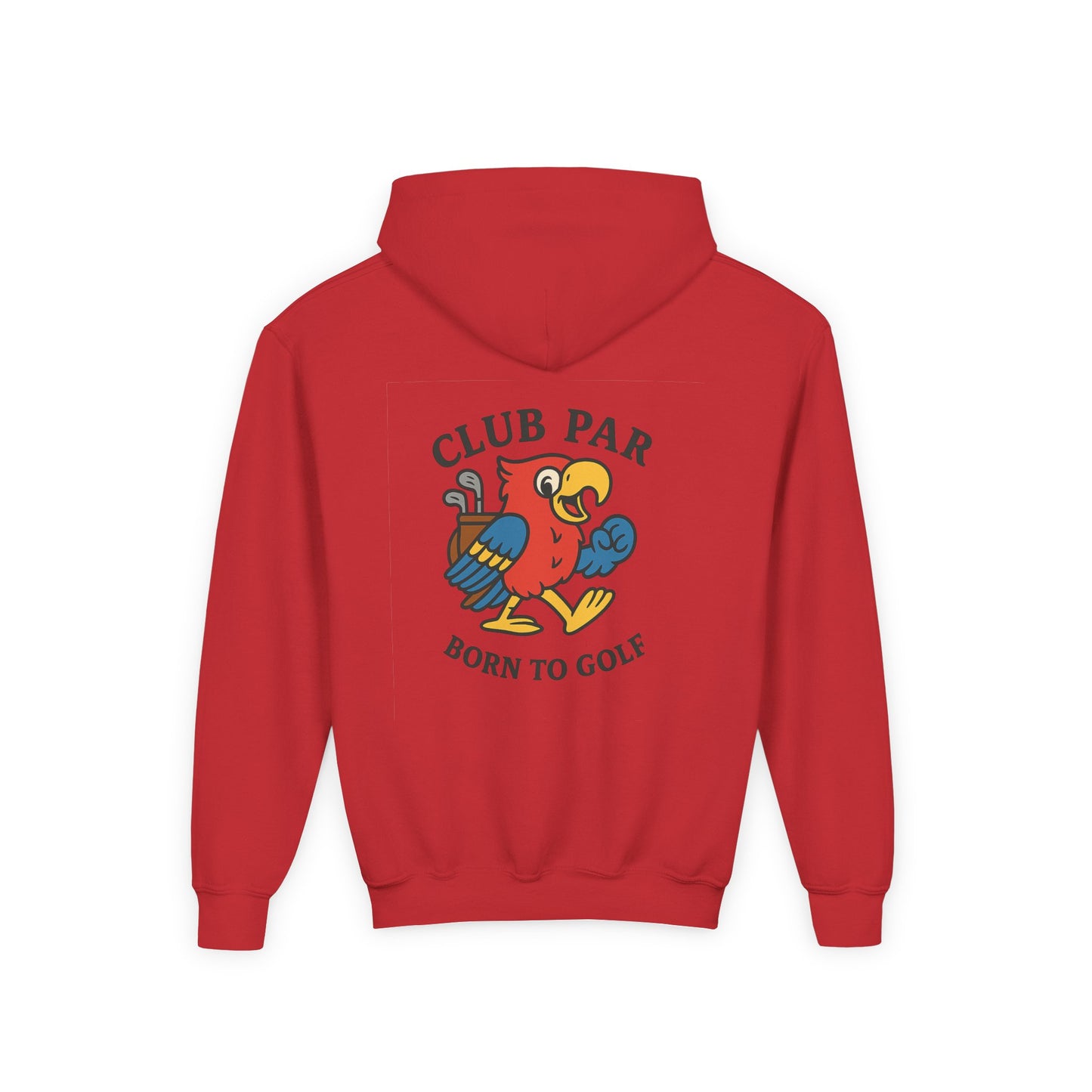 Club Par Born To Golf Youth Hoodie