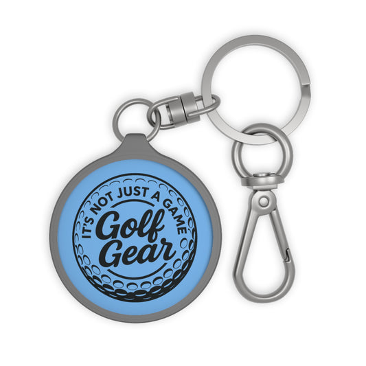 Blue Golf Gear Keyring Tag