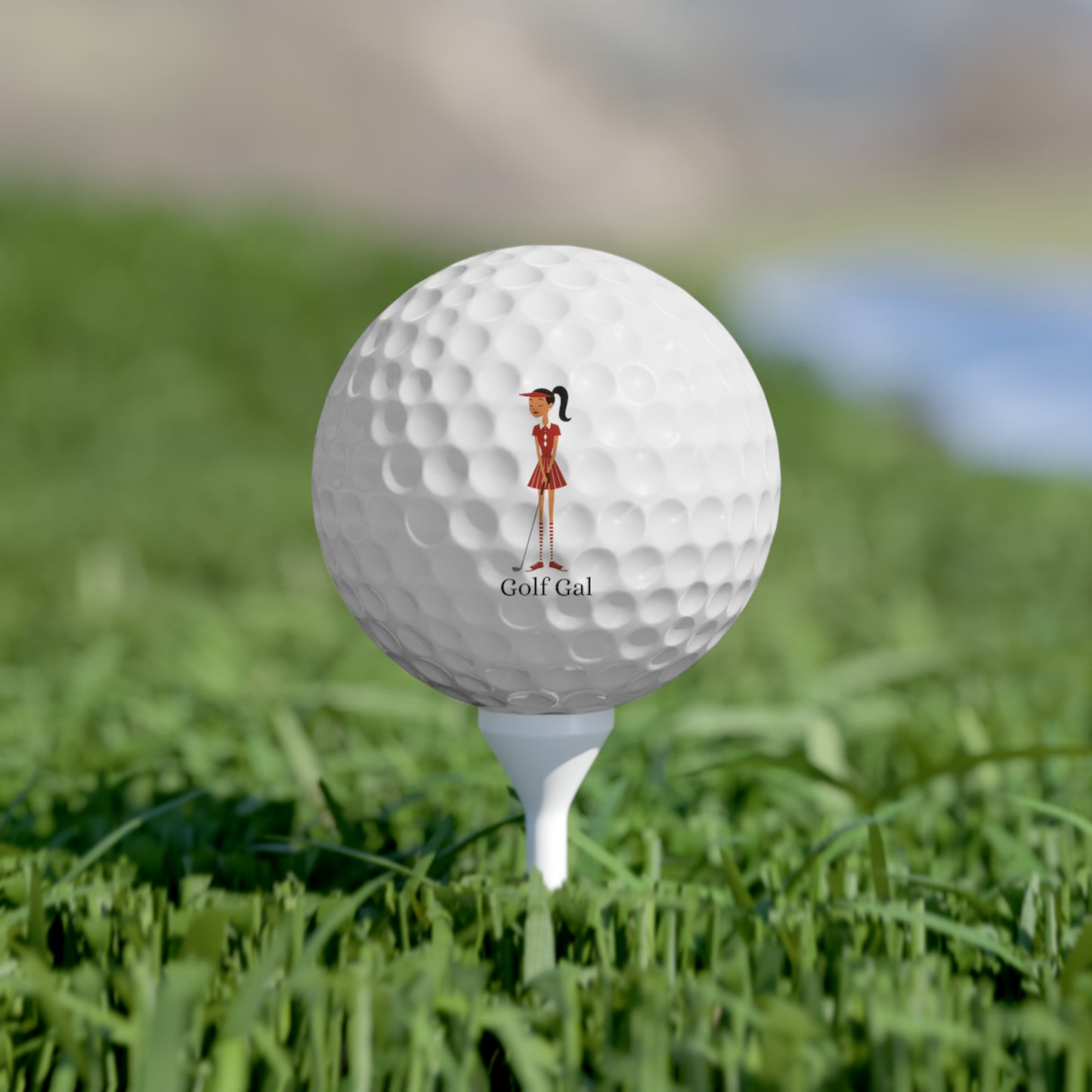 Golf Gal Golf Ball Ruby