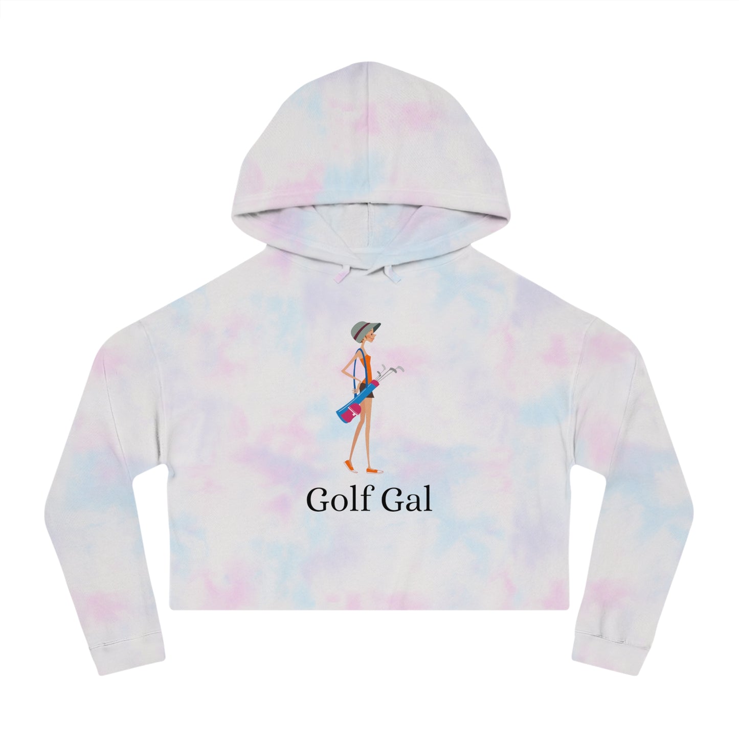Golf Gal Women's Cropped Sweatshirt Poppy