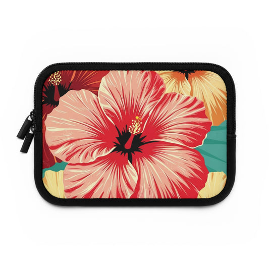 retro hibiscus Laptop Sleeve