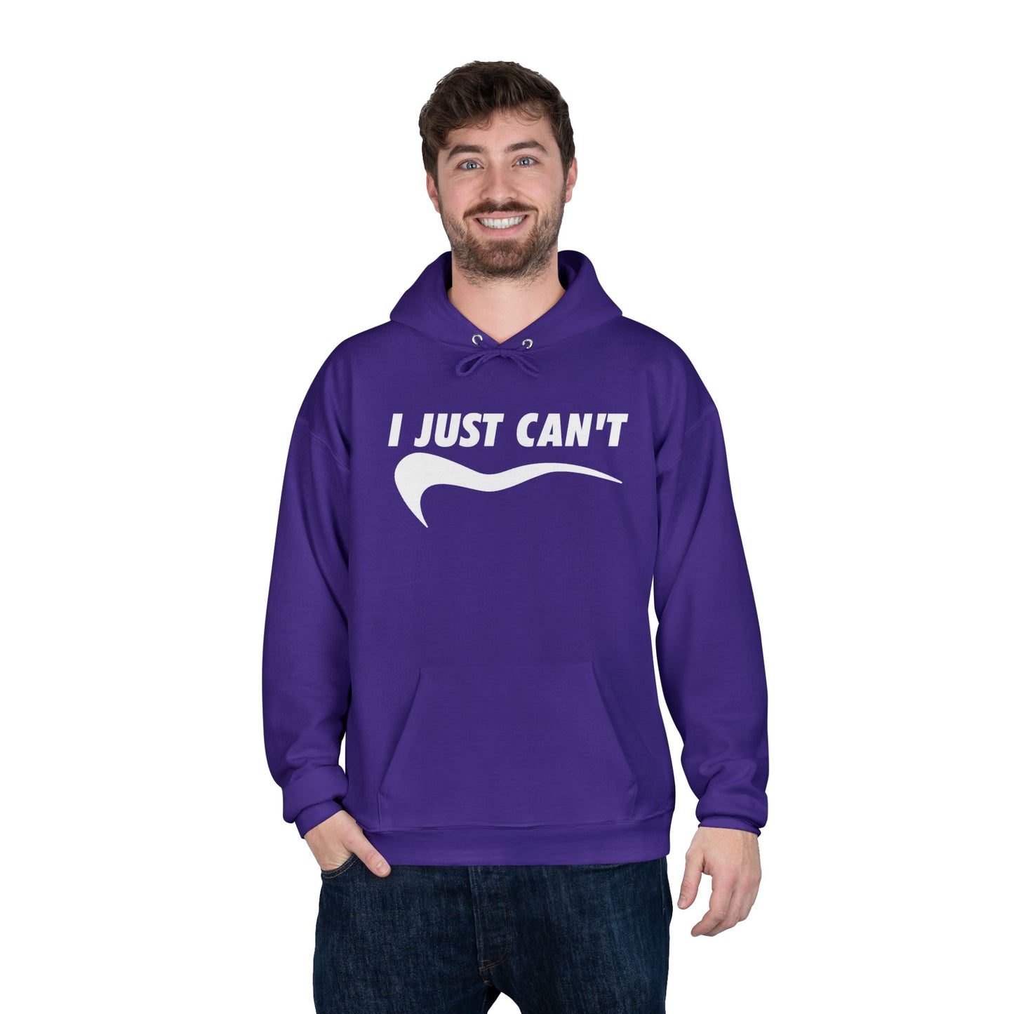 I just Can't Unisex Eco-Friendly Hoodie