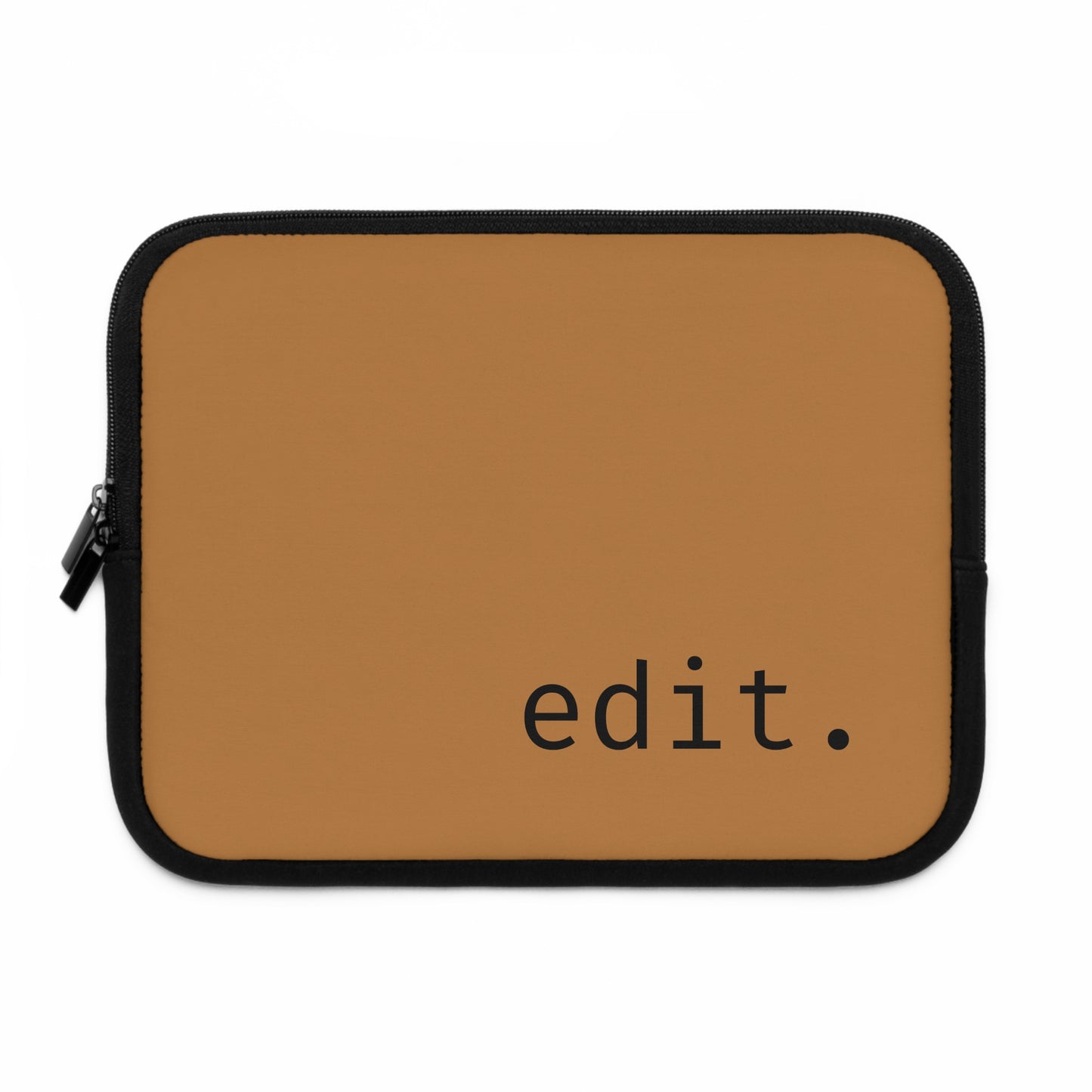 brown edit Laptop Sleeve