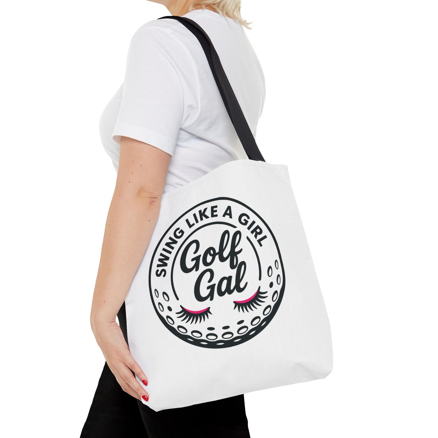 Swing Like a Girl Golf Gal Tote Bag