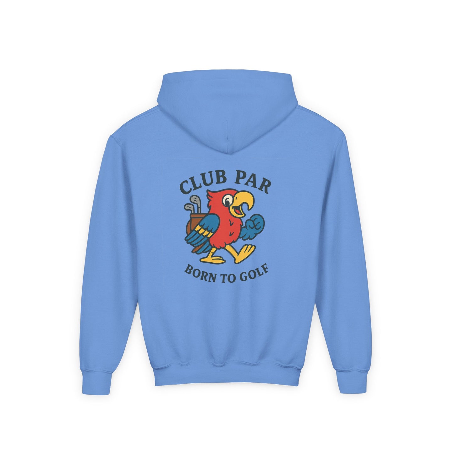 Club Par Born To Golf Youth Hoodie