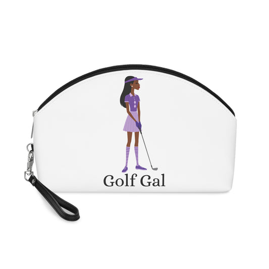 Golf Gal Makeup Bag - Swing Like A Girl Violet