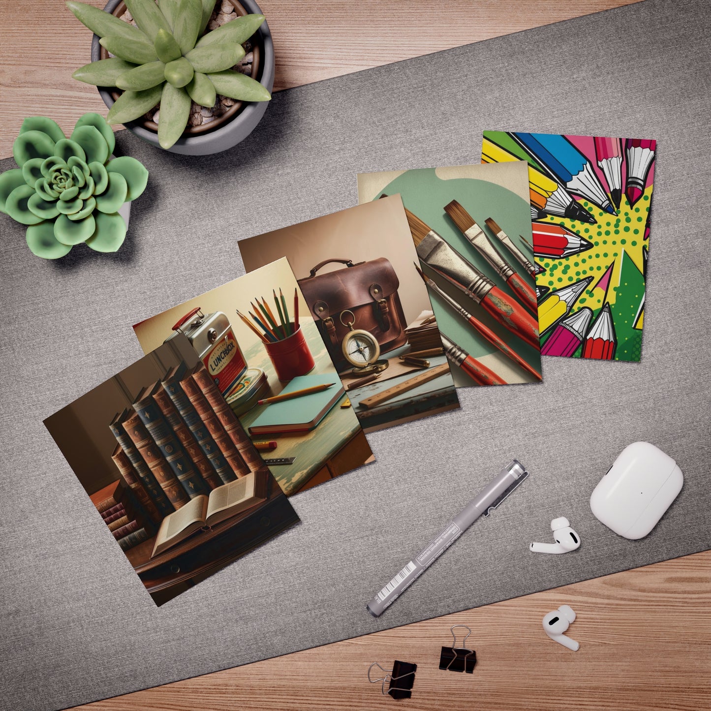 teachers Greeting Cards (5-Pack)