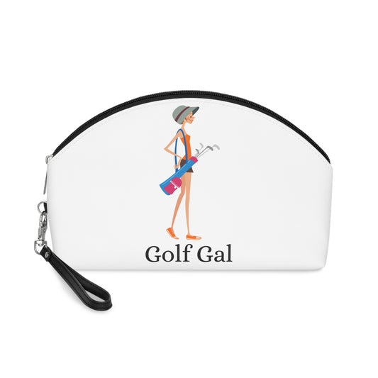 Golf Gal Makeup Bag - Swing Like A Girl Poppy