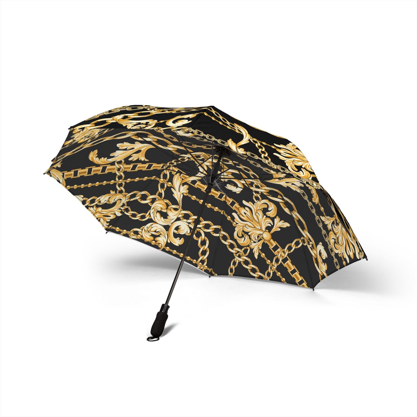 antique baroque Umbrella - Semi-Automatic Foldable Design