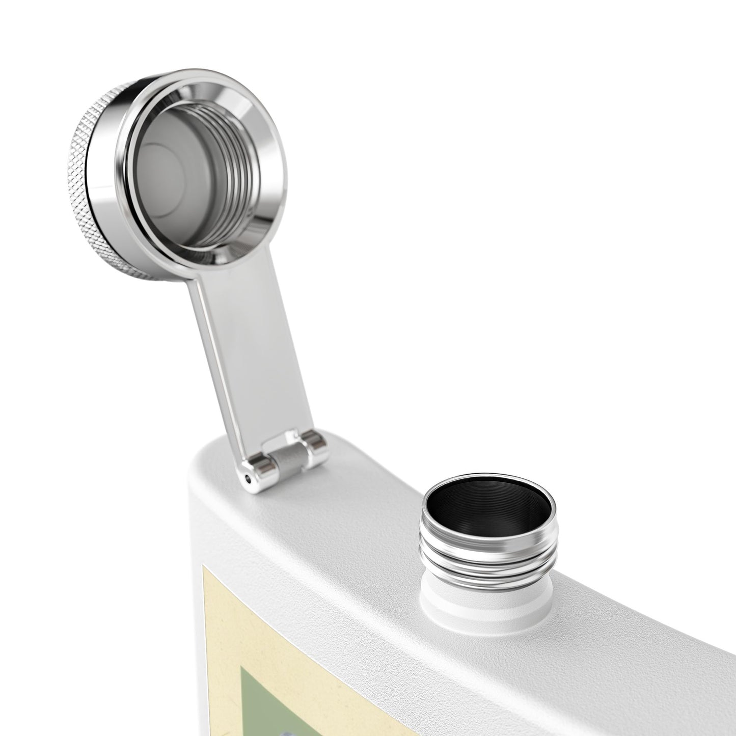 Retro Golf Sleek Stainless Steel Flask