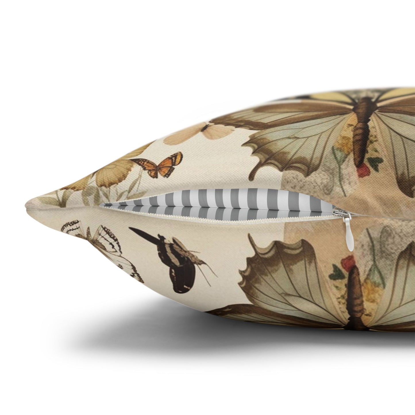 Vintage Butterfly Canvas Pillow cover