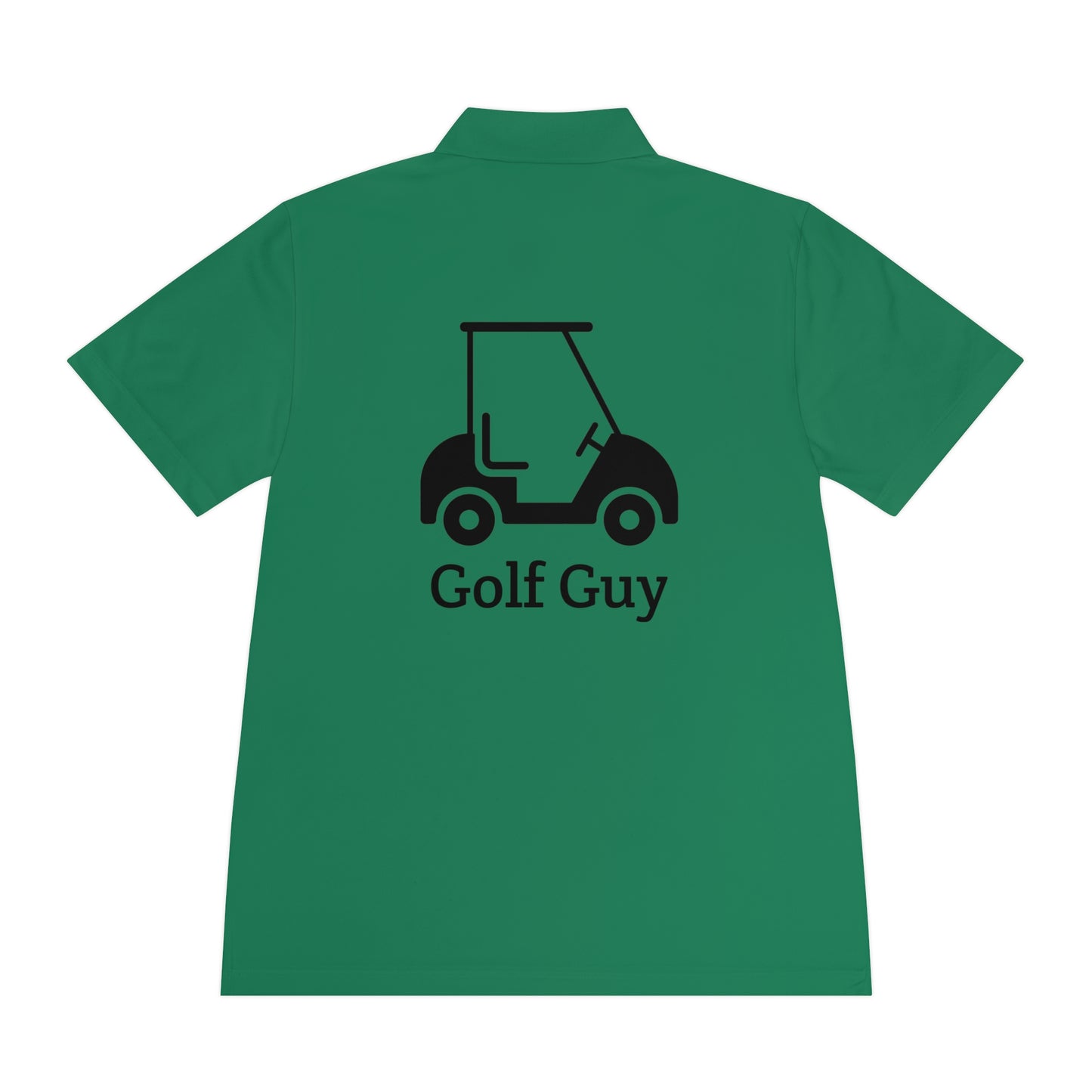 Golf Guy Golf Cart Men's Polo Shirt