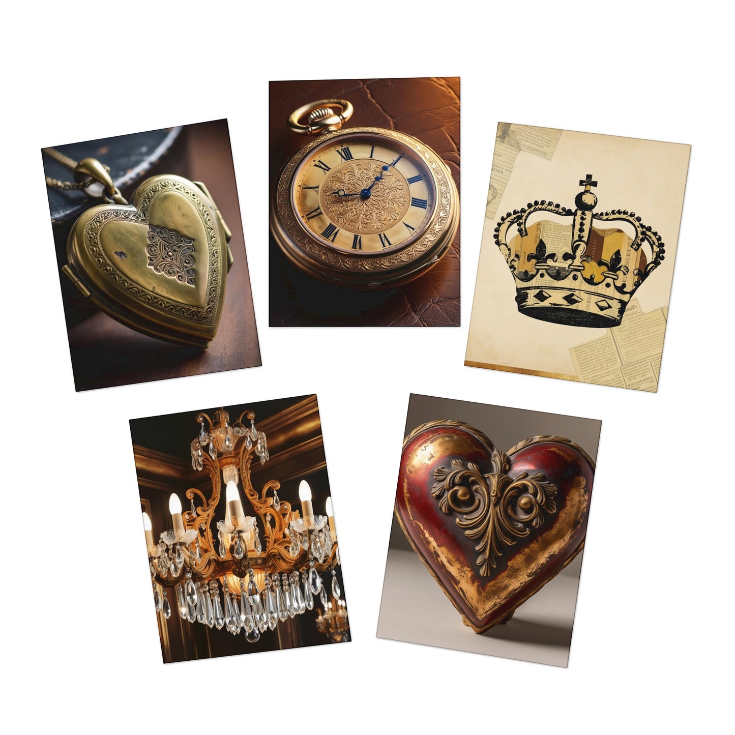 single image variety Greeting Cards (5-Pack)