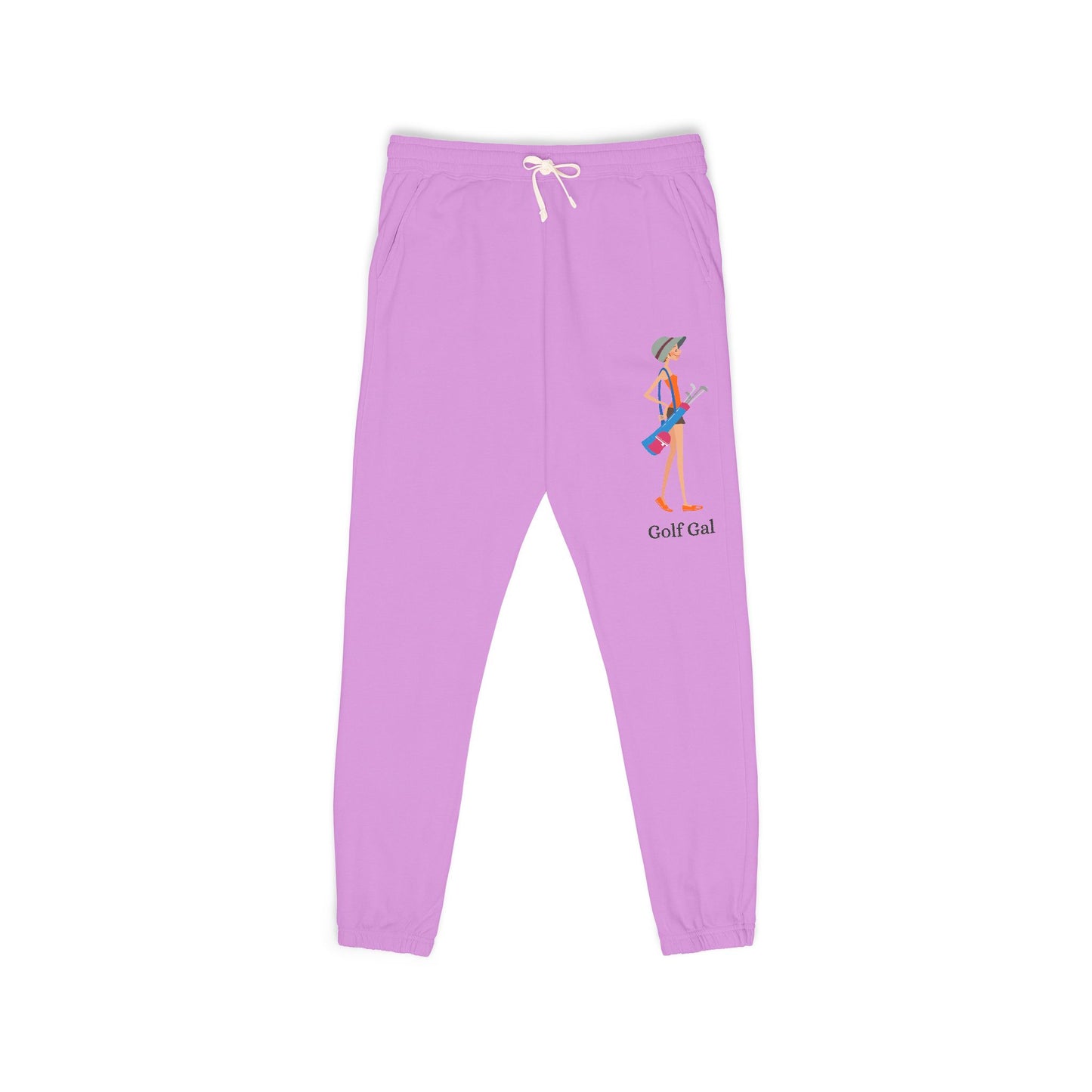 Golf Gal Garment-Dyed Fleece Sweatpants Poppy