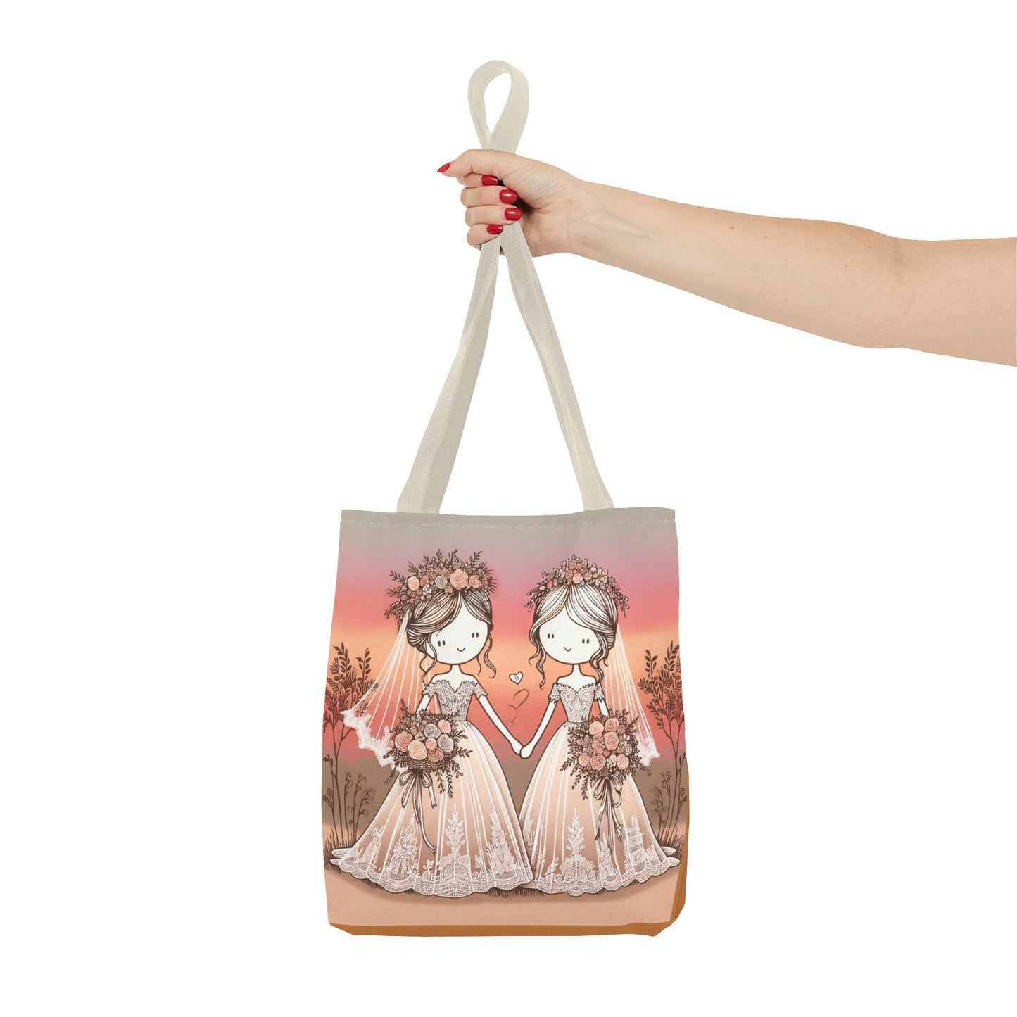 bride and bride Tote Bag