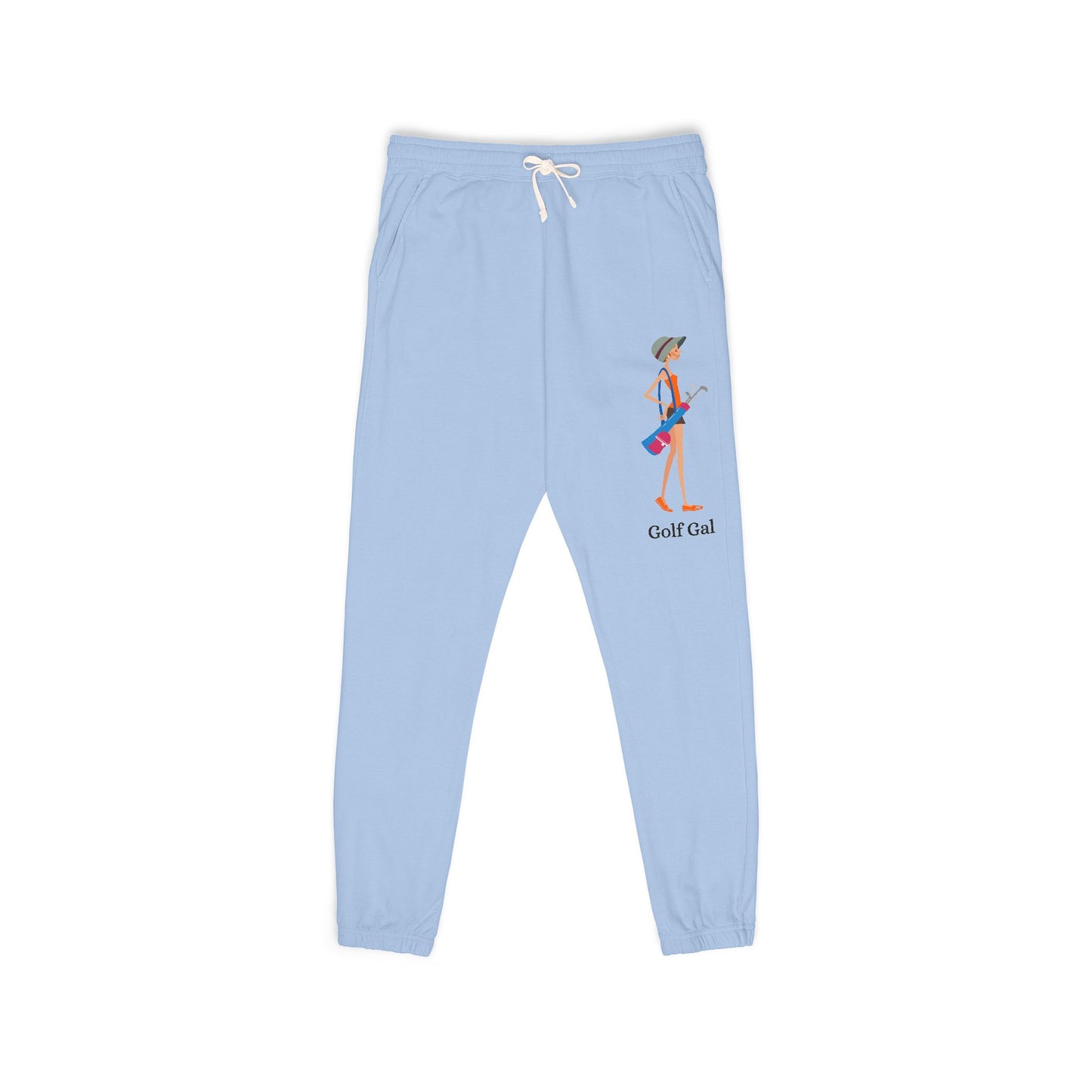 Golf Gal Garment-Dyed Fleece Sweatpants Poppy