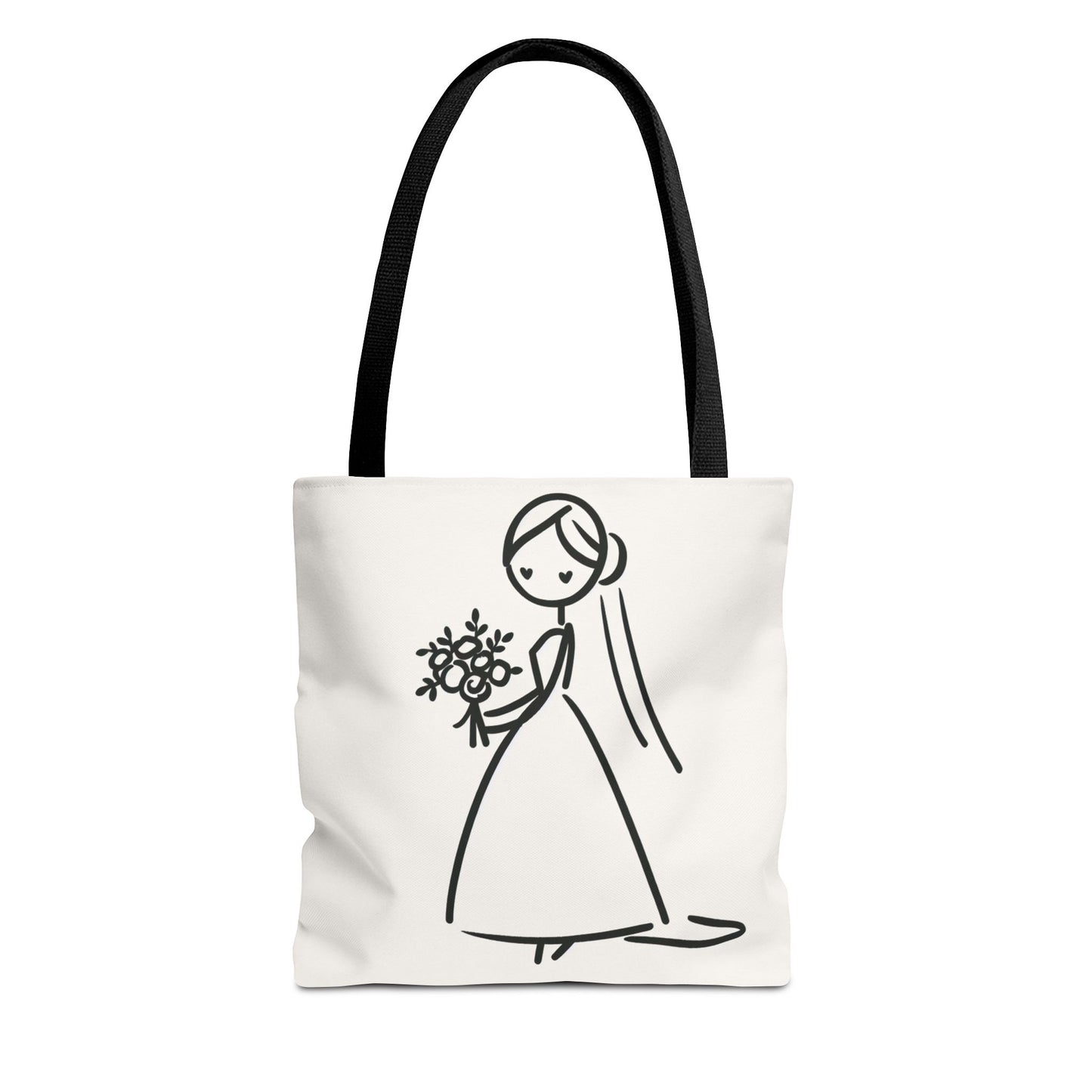 simplistic bride Tote Bag