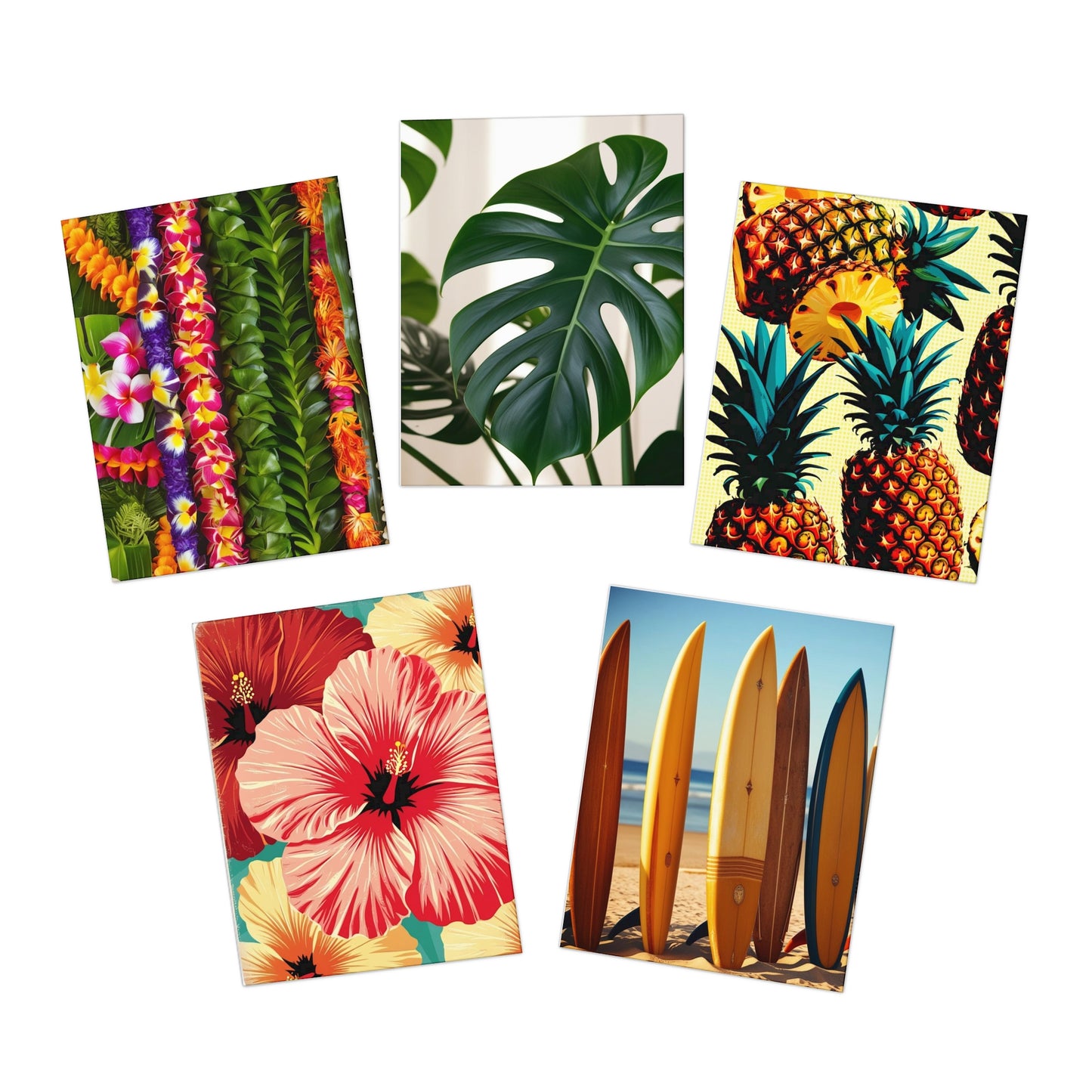 hawaii Greeting Cards (5-Pack)