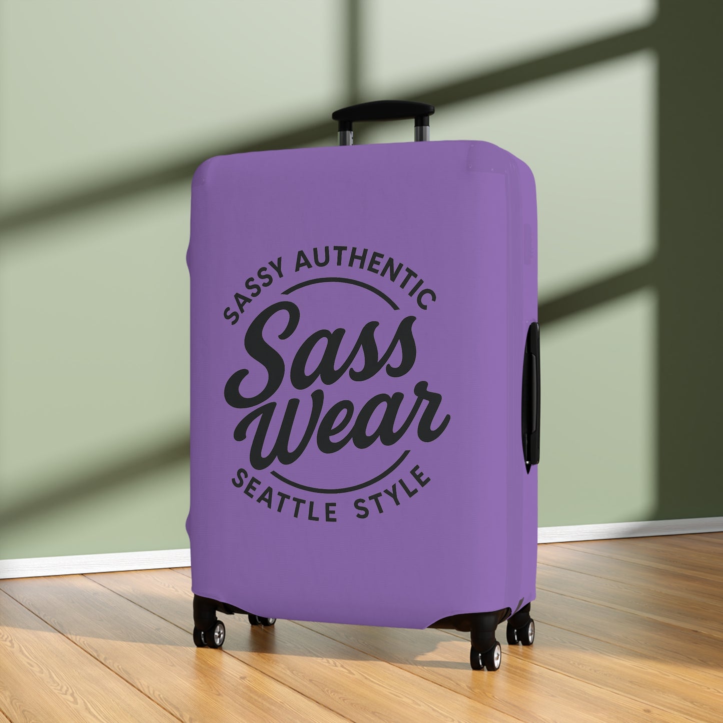 Sass Wear Luggage Cover Purple