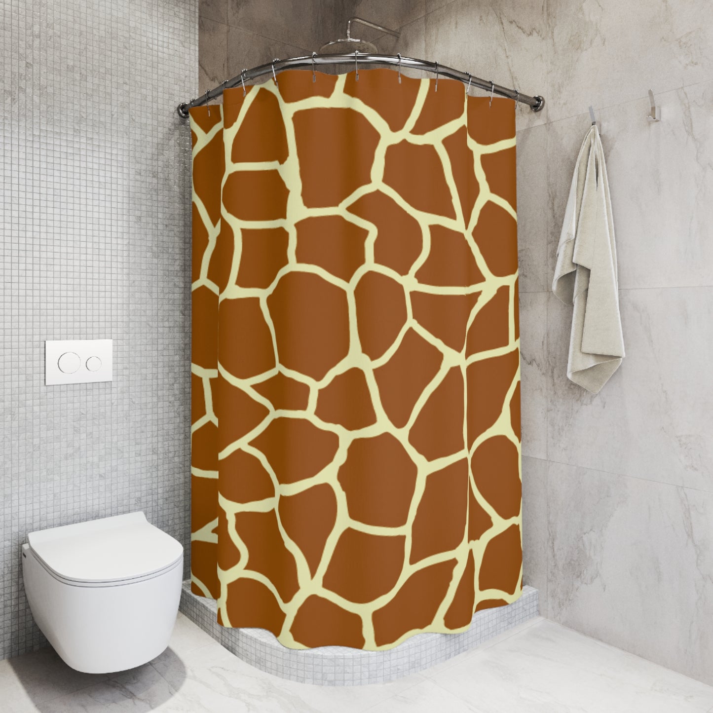 giraffe print  Shower Curtains