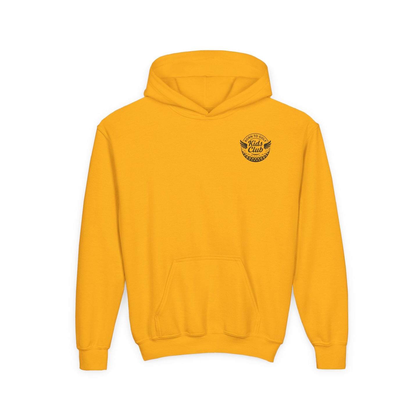 Club Eagle Born To Golf Youth Hoodie