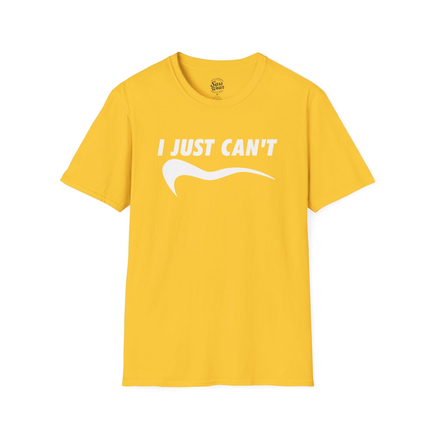 I Just Can't - Unisex Softstyle T-Shirt