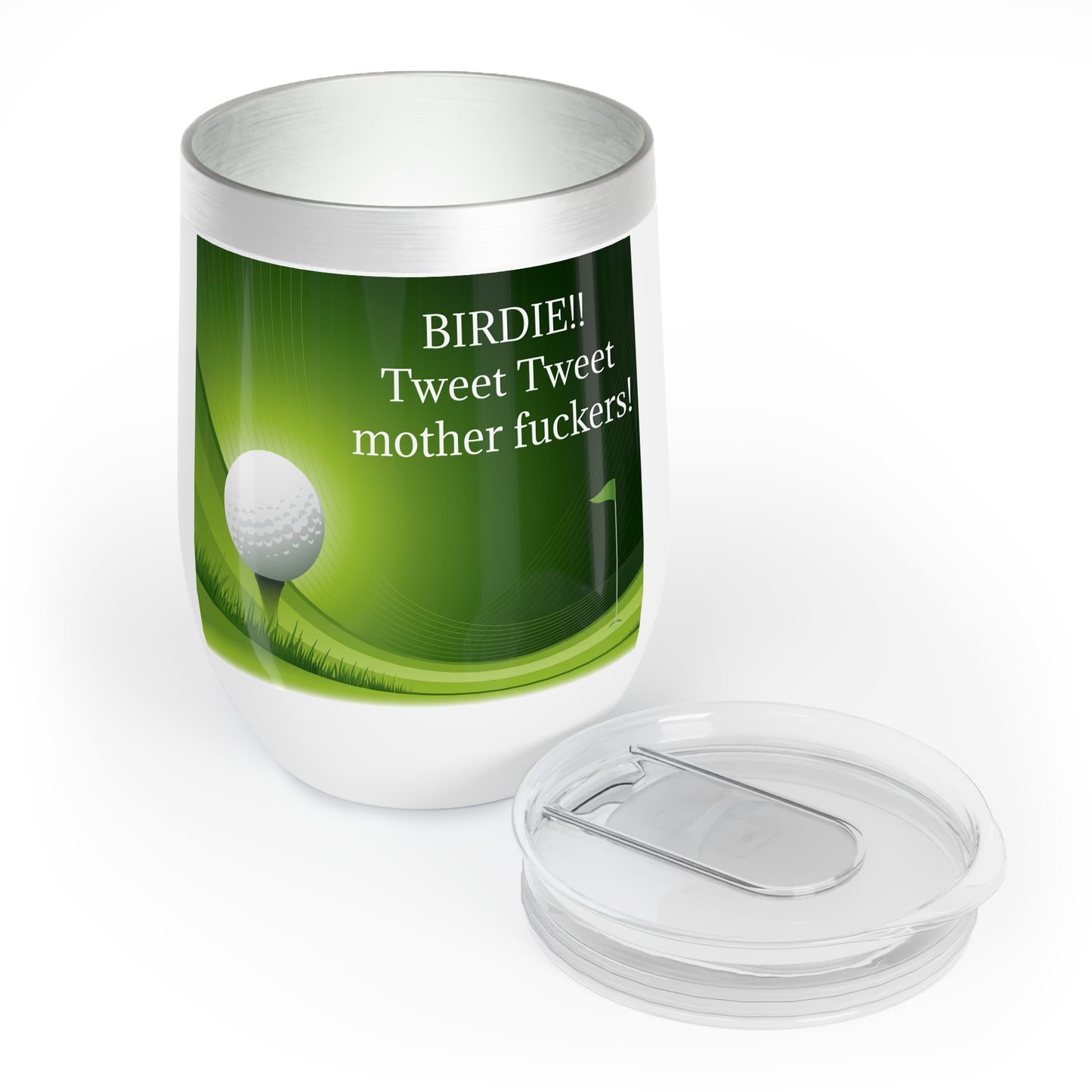 tweet tweet Wine Tumbler
