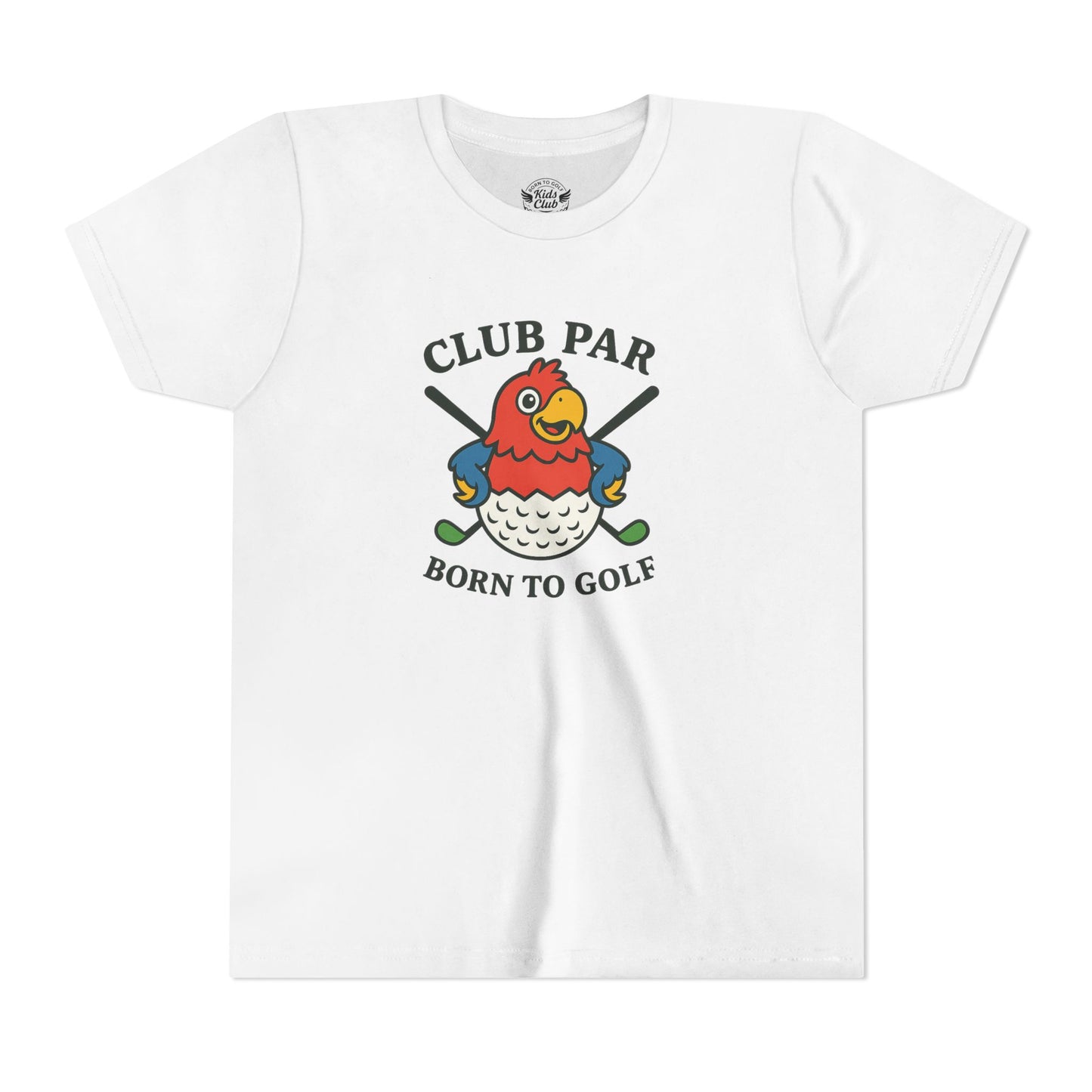 Club Par Golf Ball Born To Golf Youth Tee