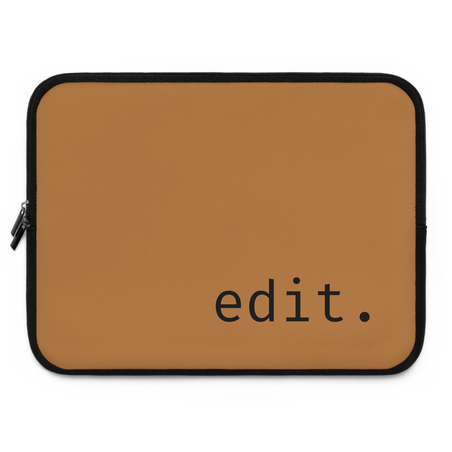 brown edit Laptop Sleeve
