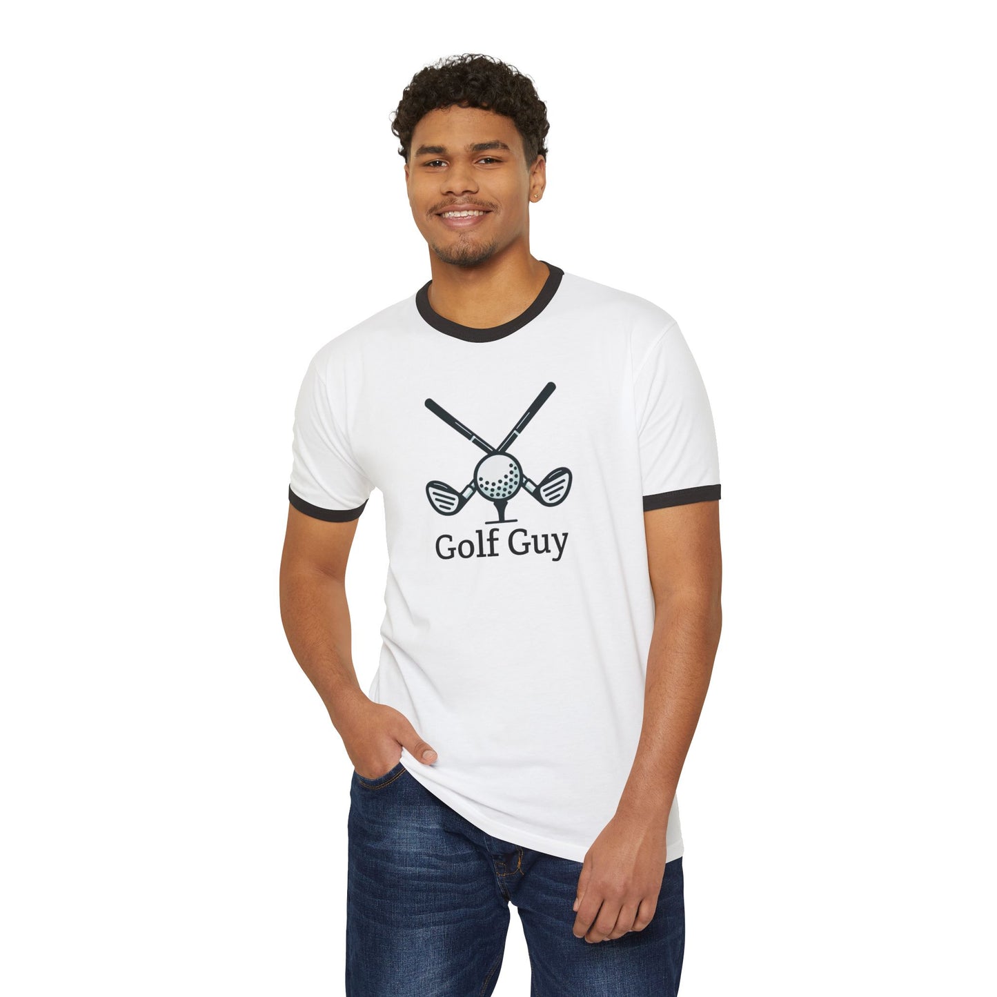 Golf Guy Cotton Ringer T-Shirt