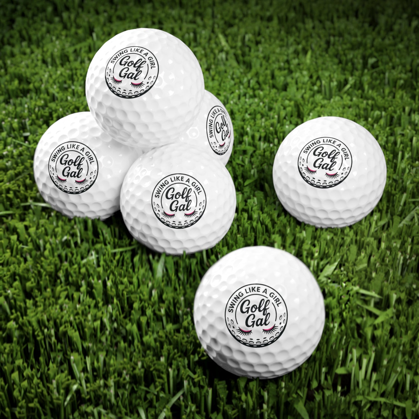 Swing Like A girl Golf Gal Golf Ball