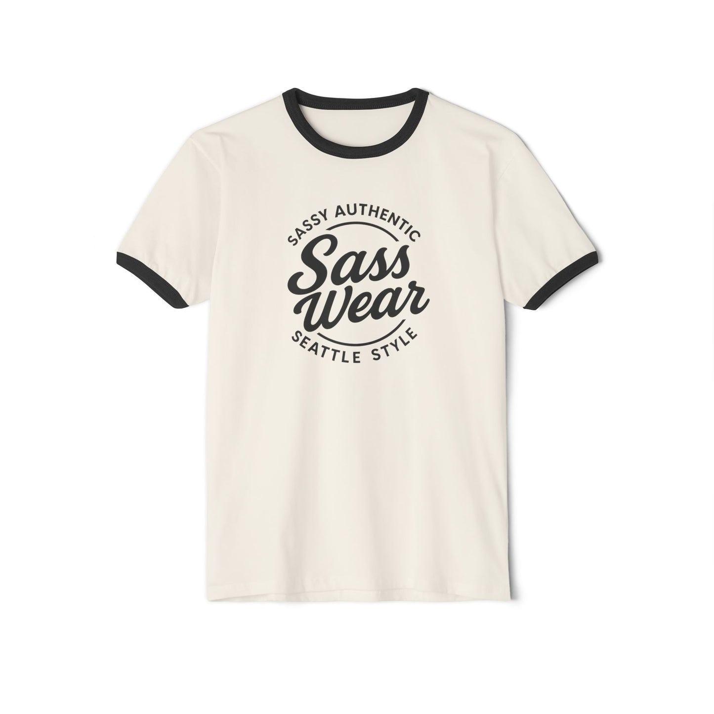 Sass Wear cotton ringer tee
