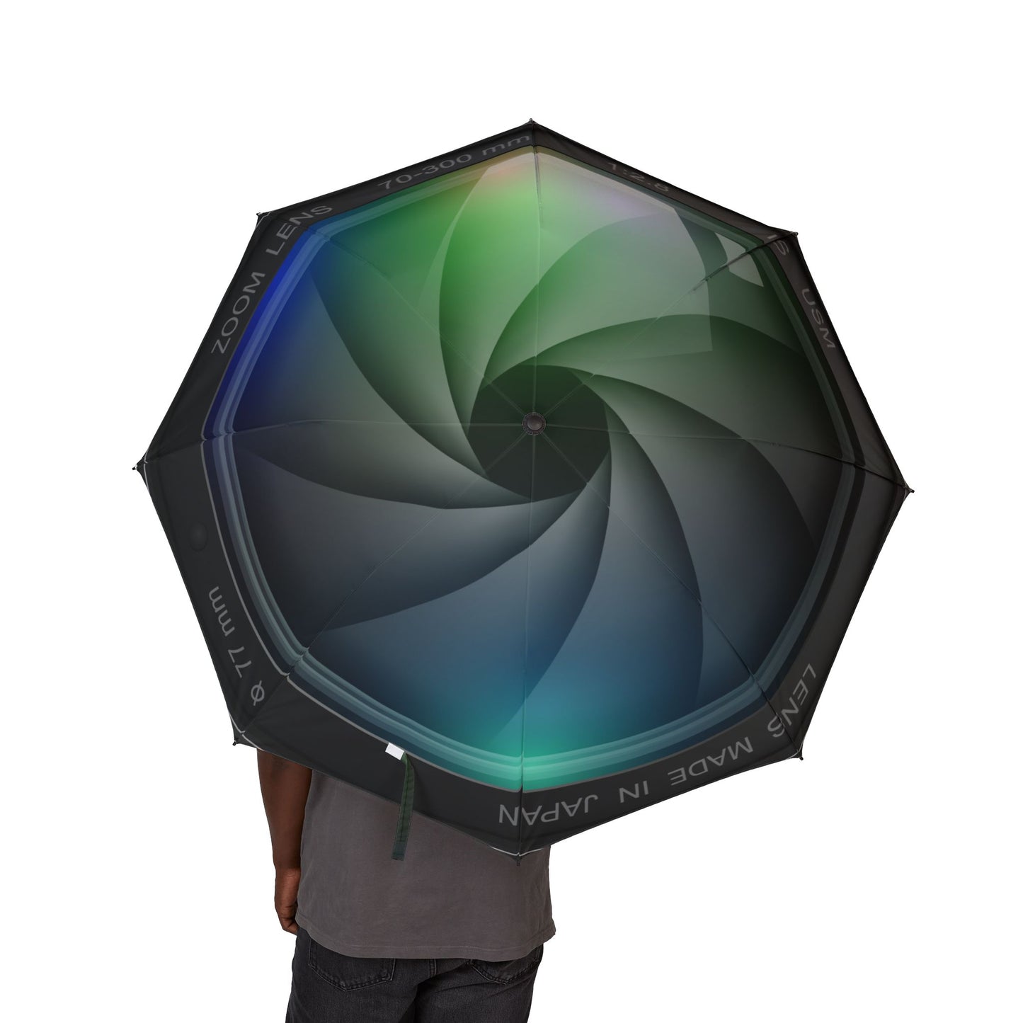 Camera lens Umbrella - Semi-Automatic Foldable Design
