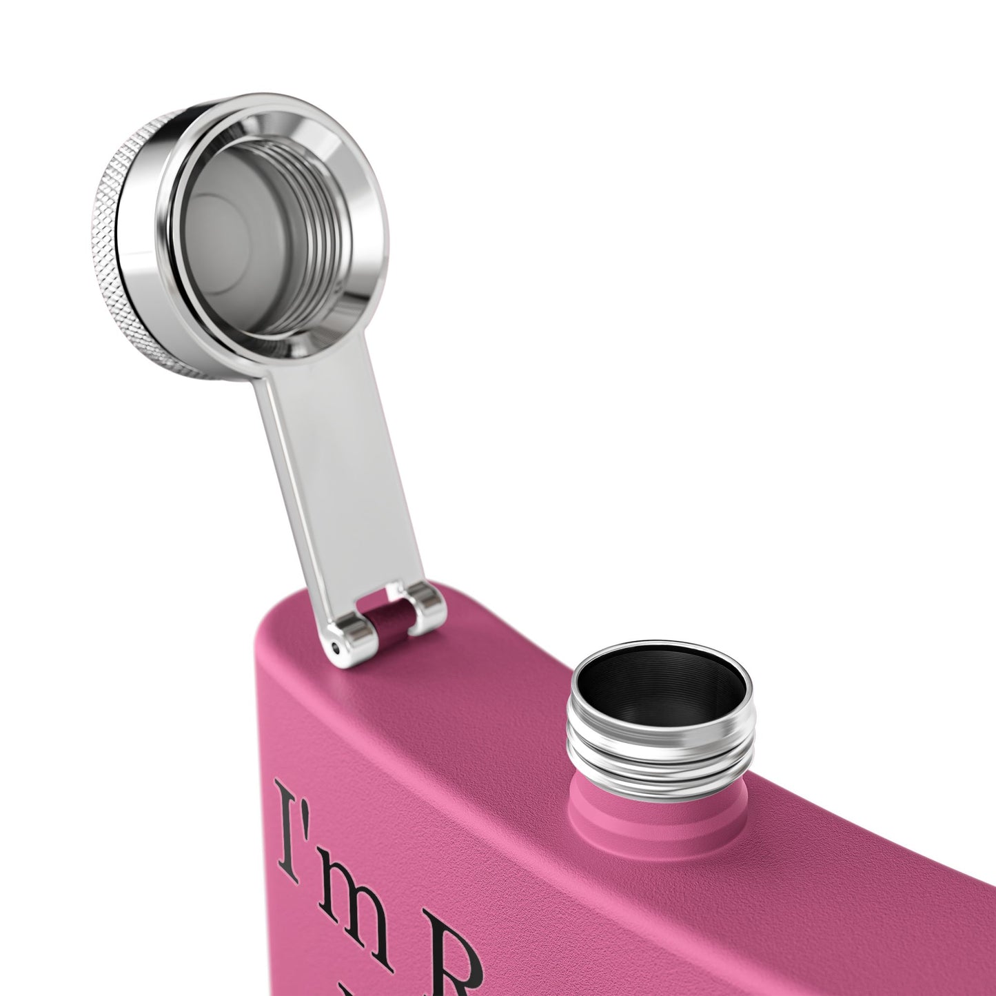 Ready to Par Tee Sleek Stainless Steel Flask