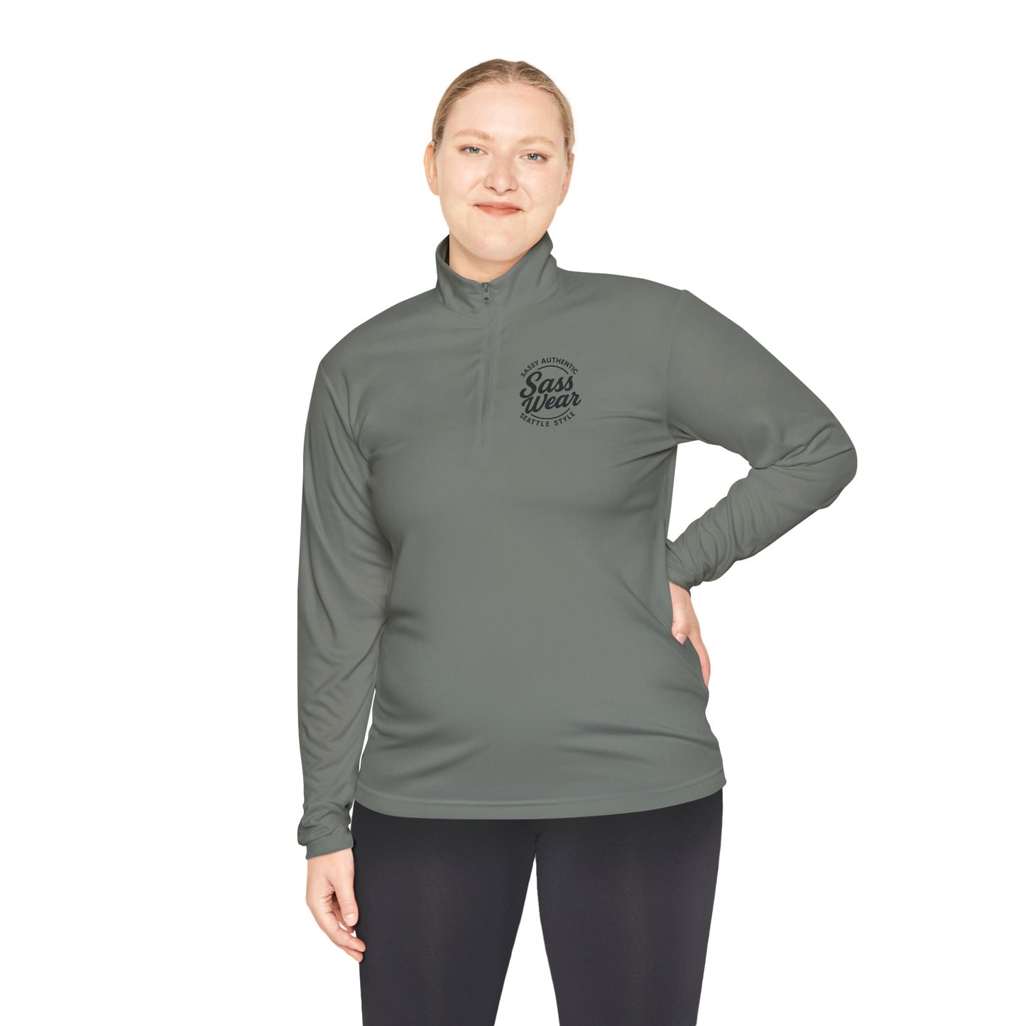 Sass Wear Unisex Quarter-Zip Pullover