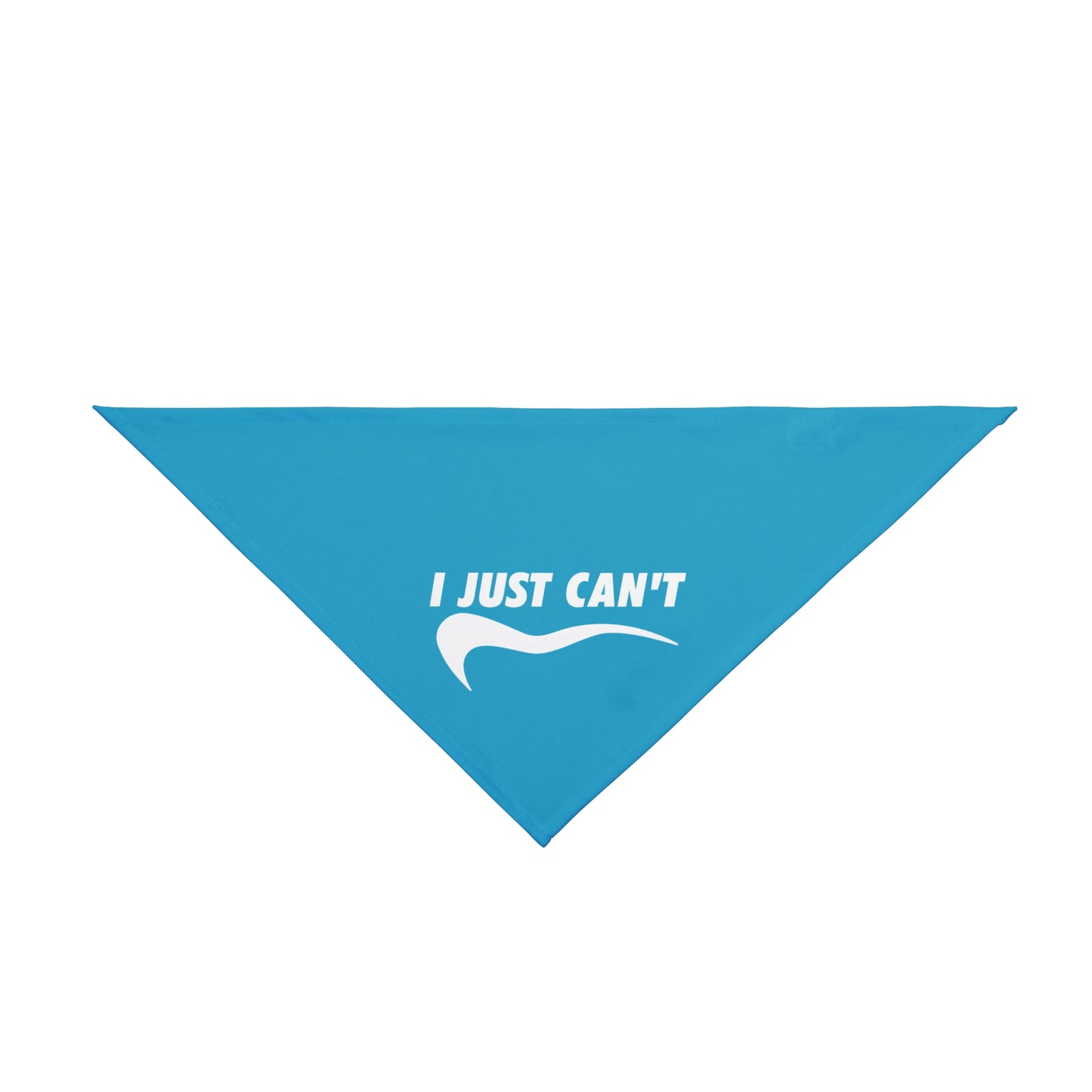turquoise I just can't Pet Bandana