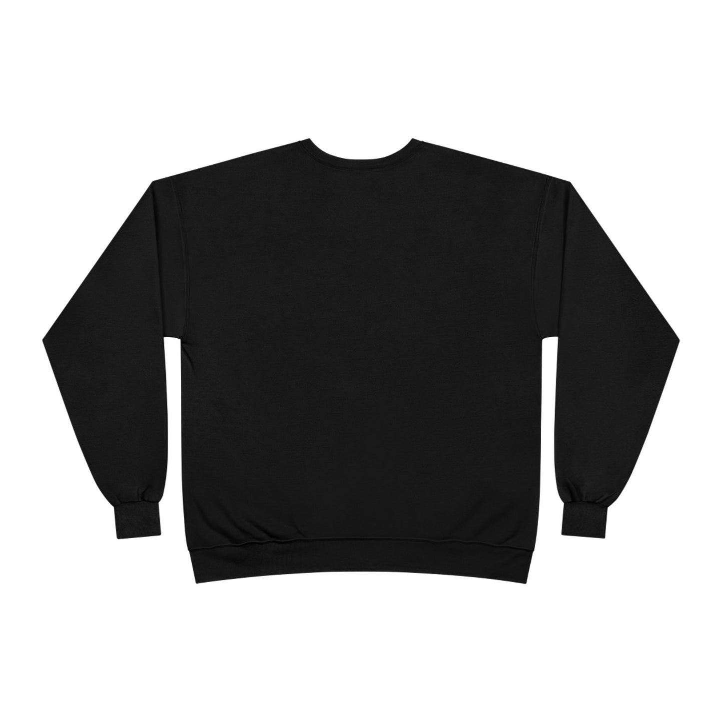 Sass Wear Unisex Eco-Friendly Crewneck Sweatshirt white logo