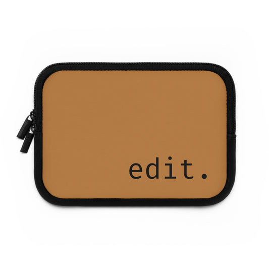 brown edit Laptop Sleeve