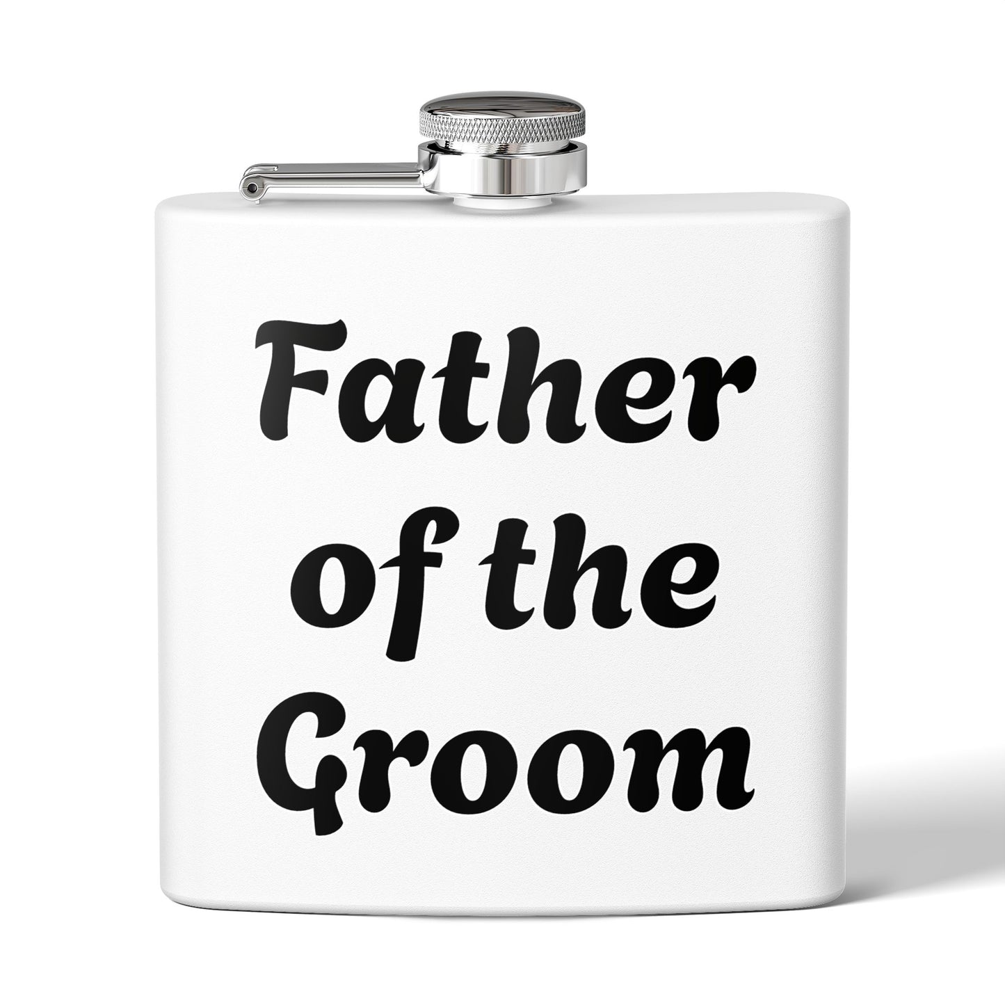 Father of the Groom, Stainless Steel Flask