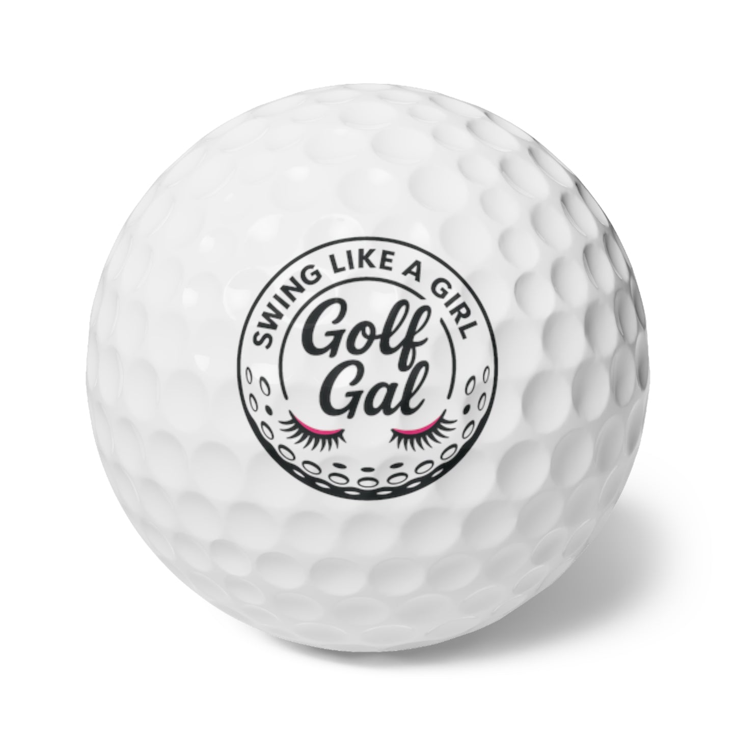 Swing Like A girl Golf Gal Golf Ball