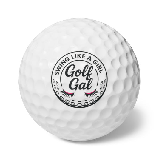 Swing Like A girl Golf Gal Golf Ball