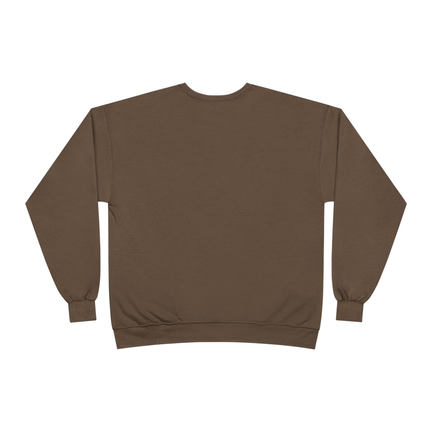 Sass Wear Unisex Eco-Friendly Crewneck Sweatshirt white logo