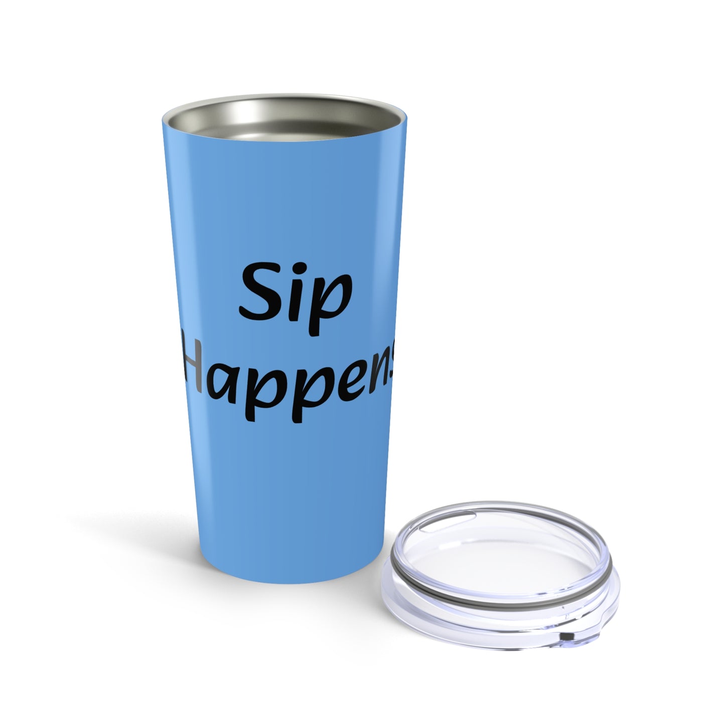 blue Sip happens Tumbler 20oz